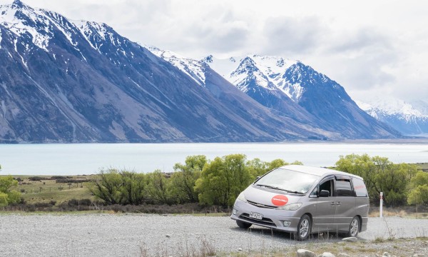 Amazing scenery via gravel road