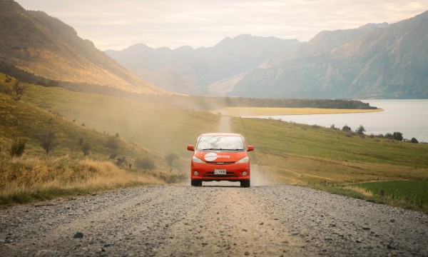 South Island gravel road