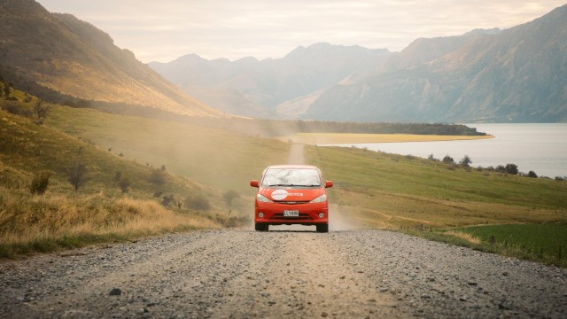South Island gravel road