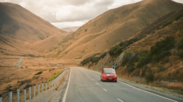 South Island road trip Lindis Pass