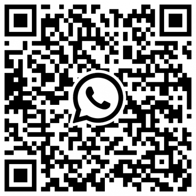 WhatsApp QR code to contact Spaceships Rentals New Zealand