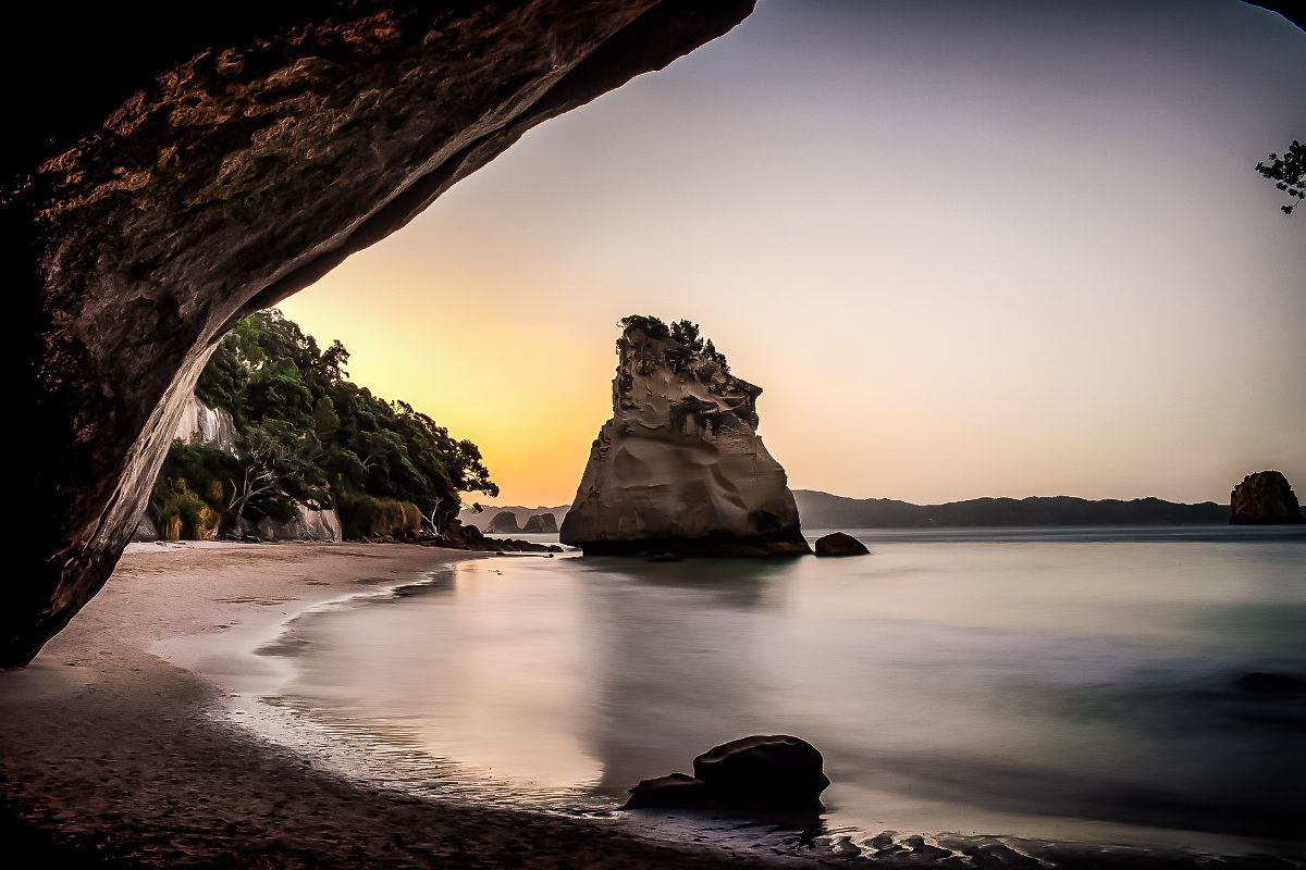 A must-see on your Auckland to Napier road trip: Cathedral Cove