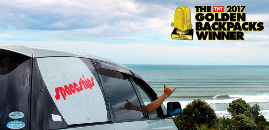 Spaceships voted best campervan operator in 2017 by you guys. Thanks Space Travellers!